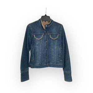 Vintage Old Navy early 2000’s lined Jean jacket